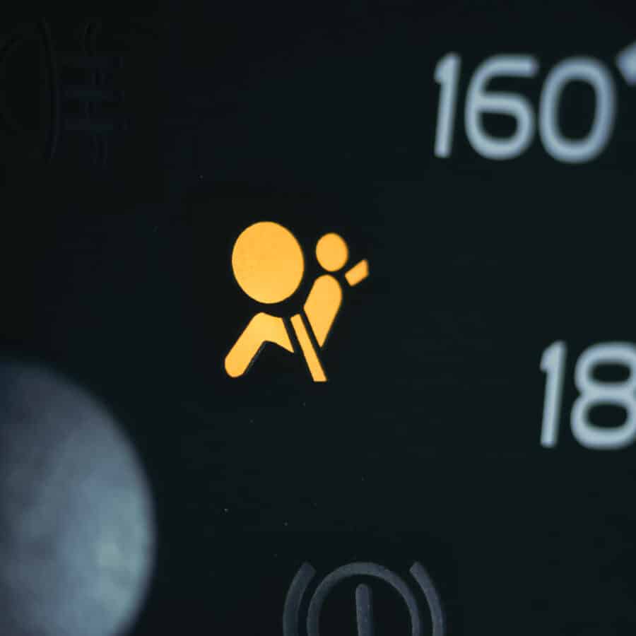 Illuminated Passenger Airbag Symbol