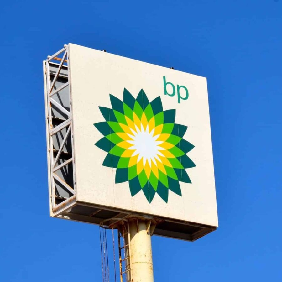 BP Logo Sign