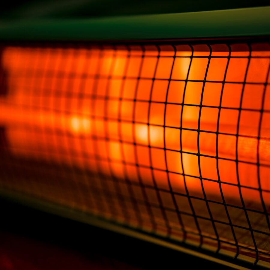 Electronic Heater Close-Up