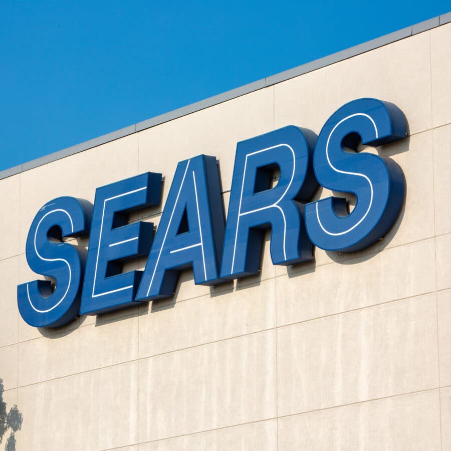 Sears Store Sign