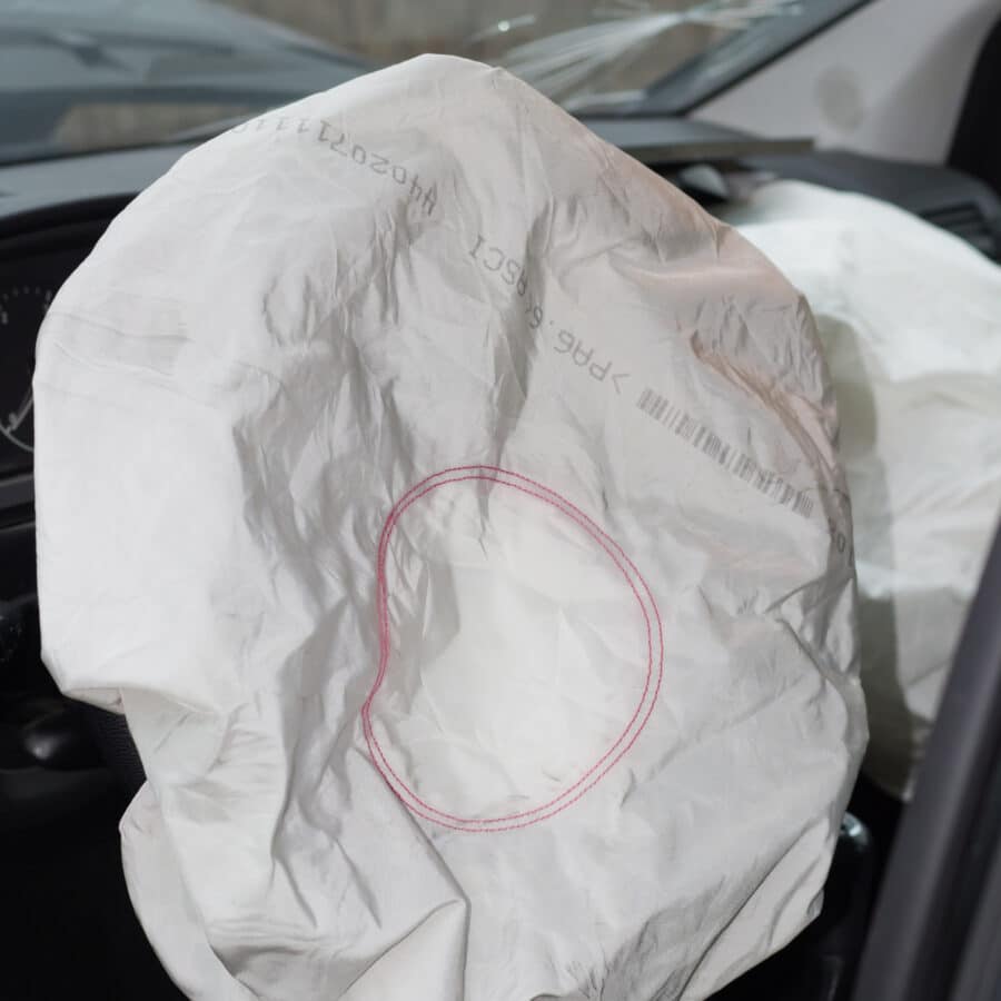 Deflated Airbags