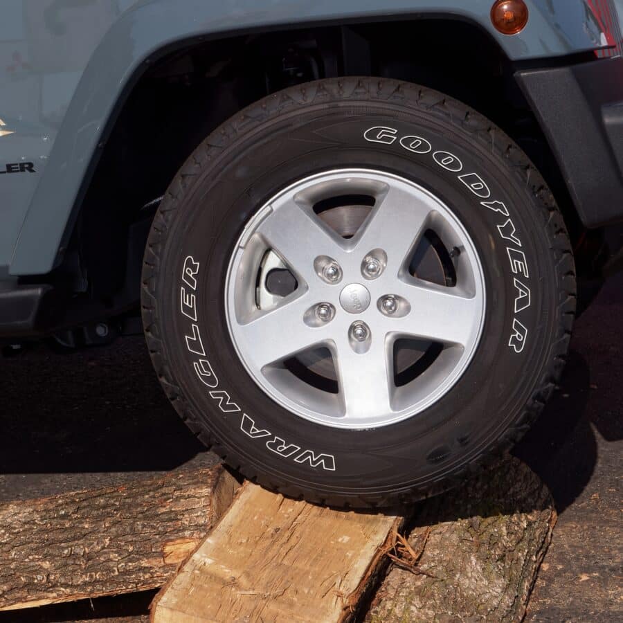 Goodyear Tire on Wrangler