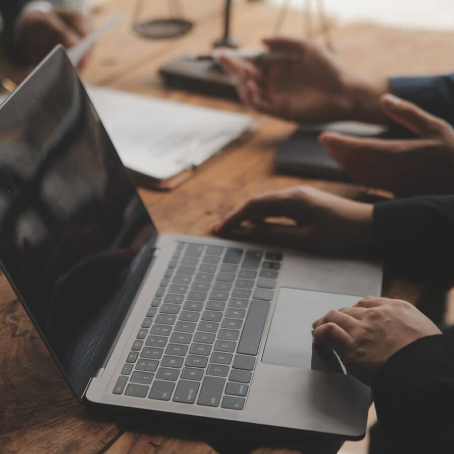 Lawyers with Laptop