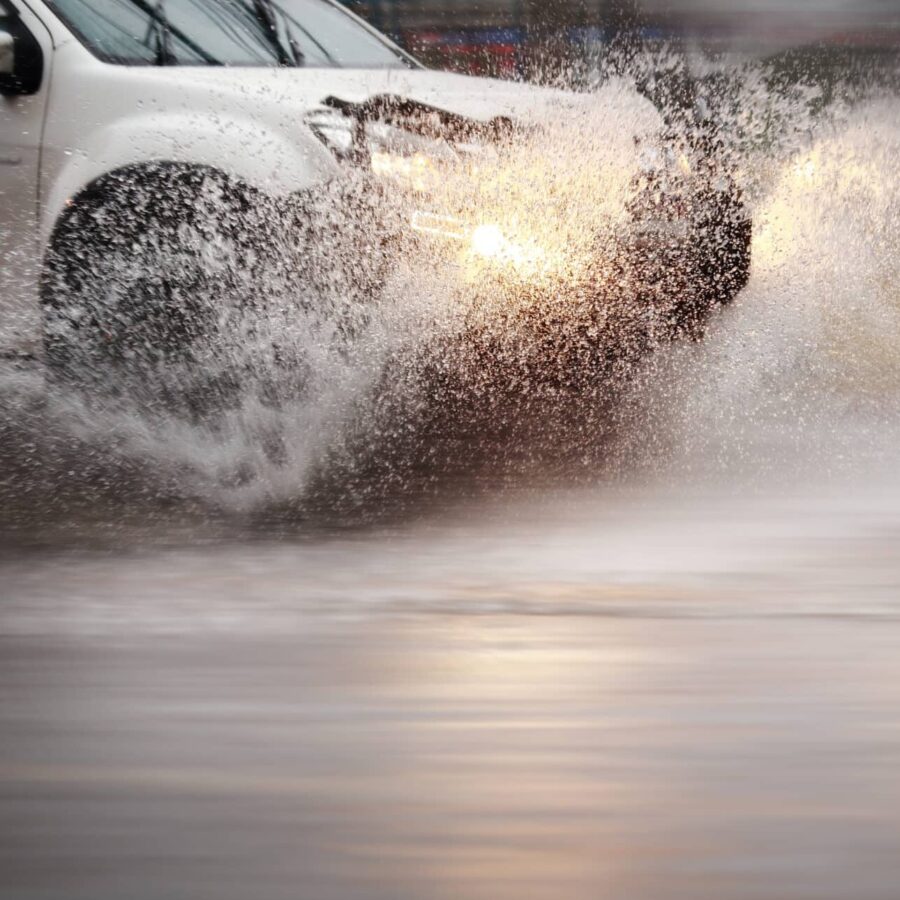 Tires in Rain