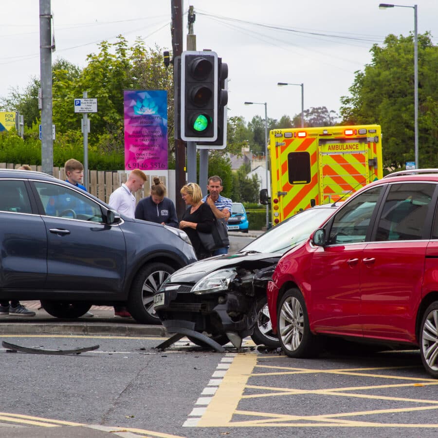 Multi-Vehicle Car Accident