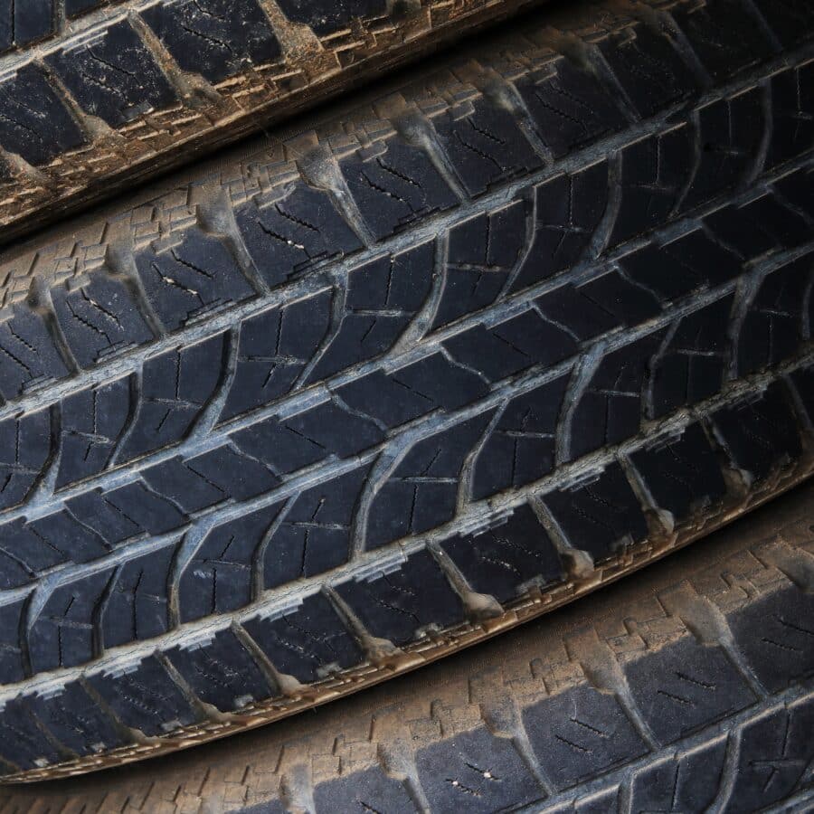 Tire Tread Close Up